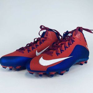 Nike Alpha Pro 2 3/4 TD PF Football Cleats Red White Blue 729444-604 Size 13.5